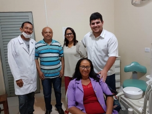 A Prefeitura Municipal de Ribeirão Cascalheira através da Secretaria Municipal de Saúde, realizou entrega de próteses dentárias