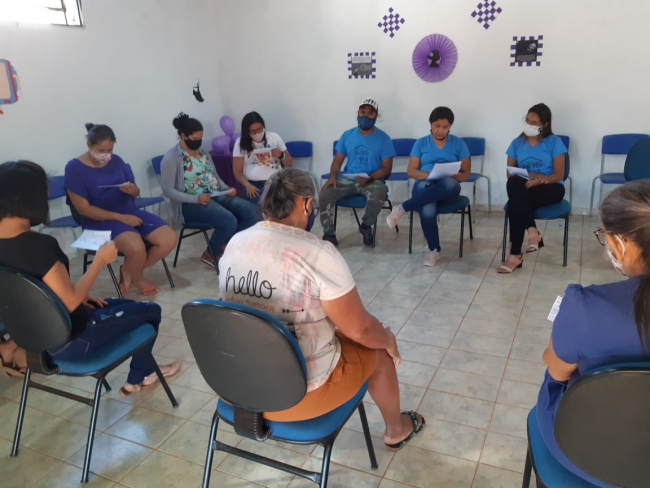 CRAS: Distrito de Novo Paraíso recebe roda de conversa sobre violência doméstica