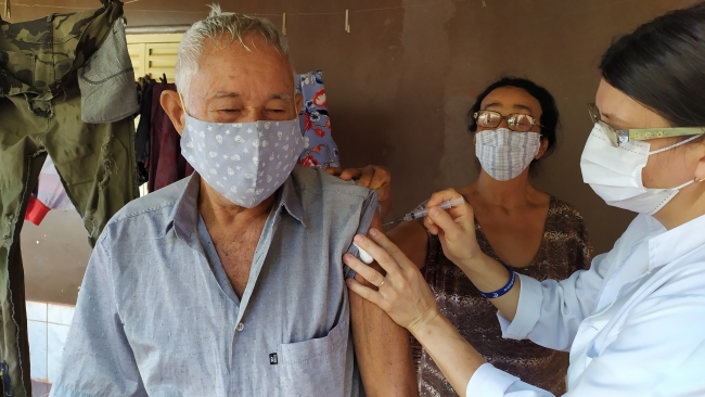 Ribeirão Cascalheira avança na imunização contra Covid-19