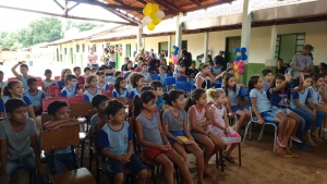 A Prefeitura Municipal e Ribeirão Cascalheira através da Secretaria Municipal de Assistência Social, realizou no Distrito de Novo Paraíso, evento comemorativo ao Natal