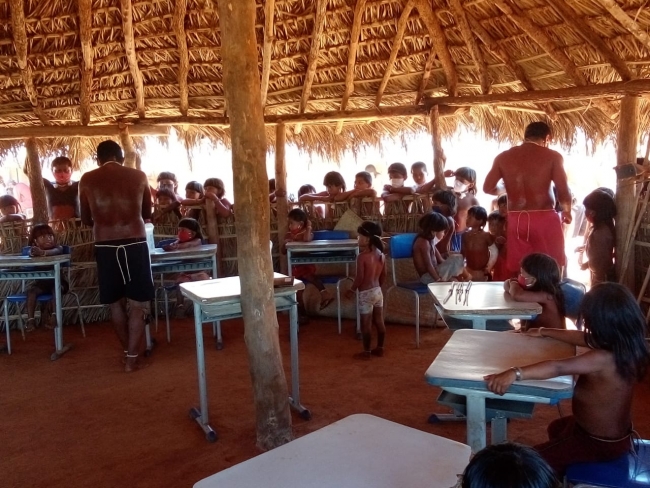 Aldeia Etenhiritipá recebe Escola Municipal de Educação Infantil