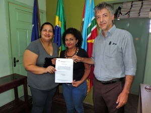 Ordem de Serviço para o Início das Obras da Escola Municipal Dona Antonieta Melges Camargo
